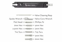 Multi-Outil Wolf Tooth 8-Bit Pack Pliers (17 Fonctions) Noir 15 Multi-Outil Wolf Tooth 8-Bit Pack Pliers (17 Fonctions) Noir -nettoyeur de vélo Vente unnamed file 1037