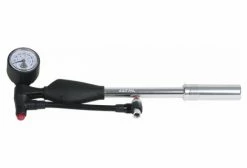 Pompe HP Suspension Zefal Z Shock (Max 360 Psi / 25 Bar) Noir / Argent