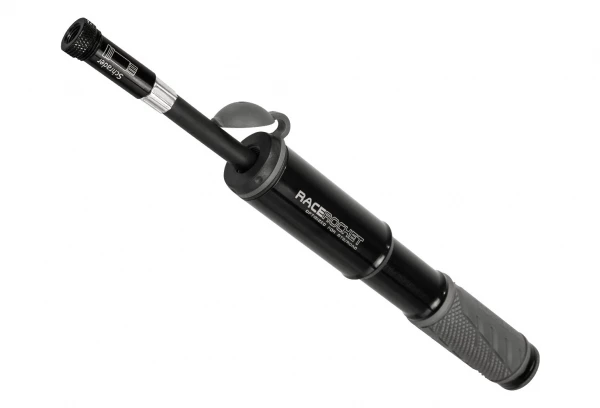 Pompe à Main Topeak Racerocket (Max 120 Psi / 8 Bar) Noir 4 Pompe à Main Topeak Racerocket (Max 120 Psi / 8 Bar) Noir – Image 2