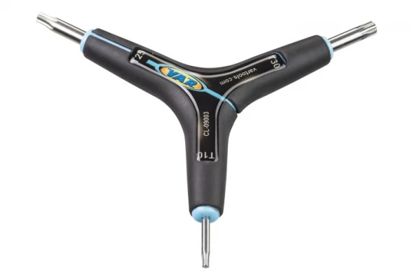VAR Clé TORX Triple T10/T25/T30 3 VAR Clé TORX Triple T10/T25/T30