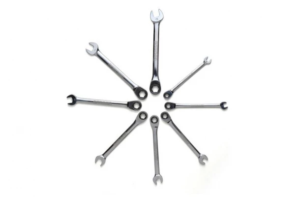 Kit De Clés Pedro's Ratcheting Combo Wrench Set (8 Pieces) 4 Kit De Clés Pedro's Ratcheting Combo Wrench Set (8 Pieces) – Image 2