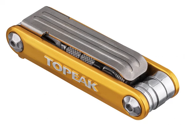 Multi-Outil Topeak Tubi 11 Or (11 Fonctions) 4 Multi-Outil Topeak Tubi 11 Or (11 Fonctions) – Image 2