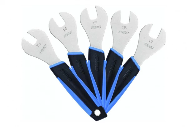 Kit De 5 Clés à Cone BBB Coneset (13/14/15/16/17mm) 3 Kit De 5 Clés à Cone BBB Coneset (13/14/15/16/17mm)