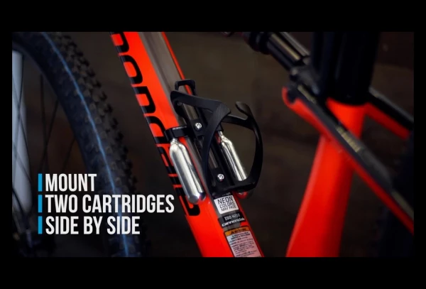 Support De Cartouche CO2 Lyne Noir 4 Support De Cartouche CO2 Lyne Noir – Image 2