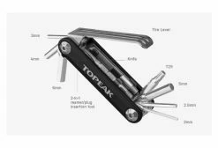 Multi-Outils 11 Fonctions TOPEAK Noir -nettoyeur de vélo Vente unnamed file 3403