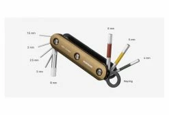 Multi-Outils Topeak Hex Combo (8 Fonctions) Noir 9 Multi-Outils Topeak Hex Combo (8 Fonctions) Noir -nettoyeur de vélo Vente unnamed file 3463