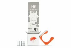 Support Vélo Mural Hornit Clug Plus (70-81mm / 2.75-3.2'') Blanc / Orange -nettoyeur de vélo Vente unnamed file 3511