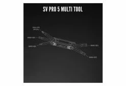 Multi Outils Lezyne SV Pro 5 Argent -nettoyeur de vélo Vente unnamed file 3553