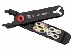 Multi-Outil Wolf Tooth Pack Pliers - Master Link Combo Pliers (4 Fonctions) Noir Orange -nettoyeur de vélo Vente unnamed file 3773