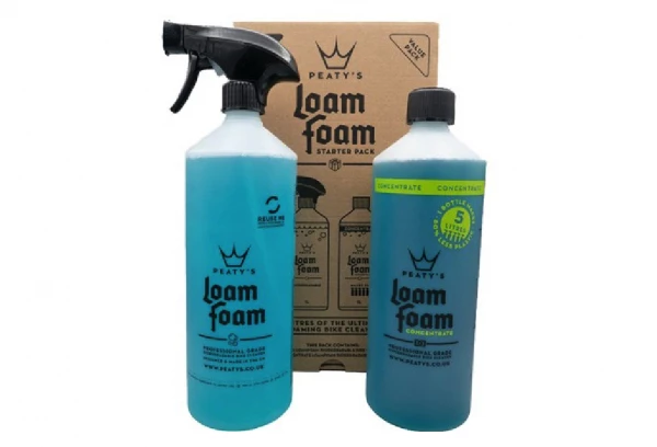 Kit Nettoyage Peaty's : Loam Foam 1L / Loam Foam Concentré 1L 3 Kit Nettoyage Peaty's : Loam Foam 1L / Loam Foam Concentré 1L