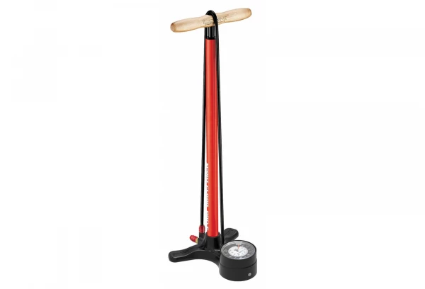 Pompe à Pied LEZYNE Sport Floor Drive 3''5 Rouge 3 Pompe à Pied LEZYNE Sport Floor Drive 3''5 Rouge